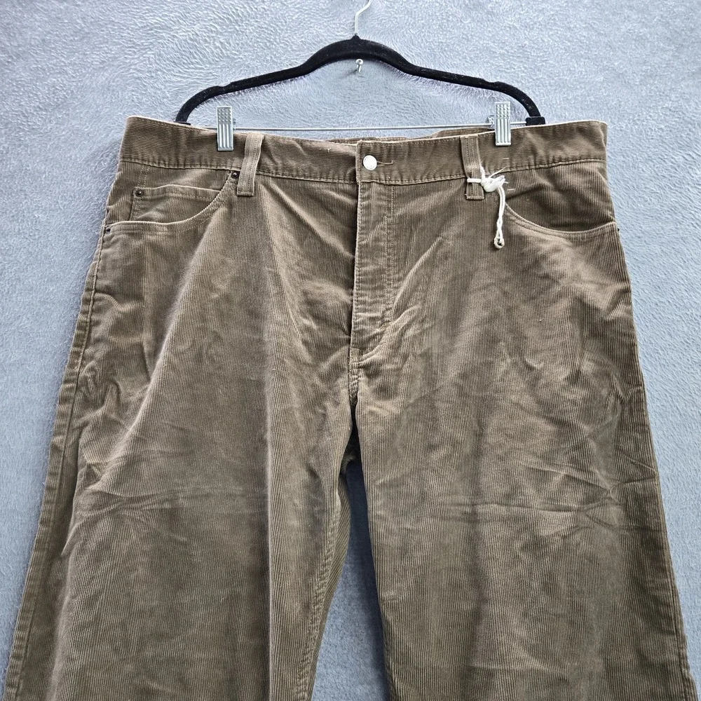 VINTAGE‎ Levi's 549 Men Jeans 42X32 Brown Low Loose Corduroy 32